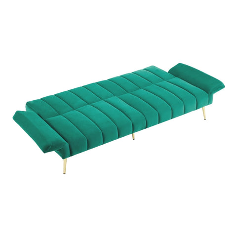 Rootz 3-in-1 Folding Sofa - Convertible Couch - Adjustable Lounge - Versatile Comfort - 184cm x 79cm x 71cm
