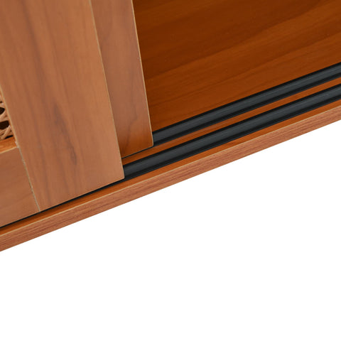 Rootz Extendable Bar Table - Versatile Table - Multifunctional Table - Adjustable Shelves - 138-193×39×104cm