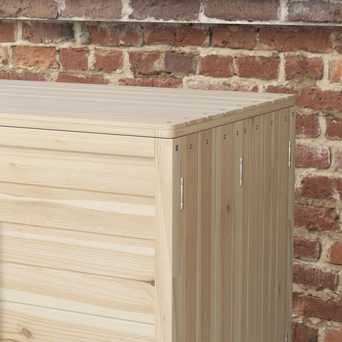 Rootz Small Pet House - Cat Shelter - Dwarf Rabbit Abode - Foldable Wood - 78cm x 51cm x 62cm