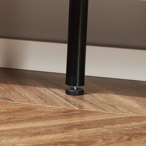 Rootz Buffet Dining Table - Storage Cabinet - Living Room Furniture - Adjustable Shelves - 147.2cm x 40.5cm x 76.2cm