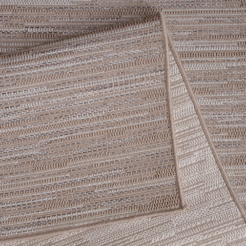 Scandinavian Flat-Weave Rug - Geometric Pattern - Soft & Durable - Indoor/Outdoor Use