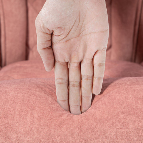 Rootz Massage Office Chair - Ergonomic Desk Chair - Pink Rolling Chair - Massage & Comfort - 67cm x 72cm x 111-119cm