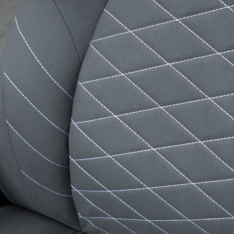 Rootz Vinsetto Office Chair - Ergonomic Desk Chair - Adjustable Computer Chair - Rocker Function - Fold-Up Armrests - Microfiber Fabric - 65.5cm x 69.5cm x 112-122cm