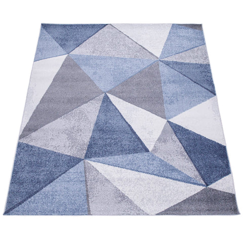 Modern Short-Pile Rug – Soft, Durable & Easy-Care – Geometric Patterns