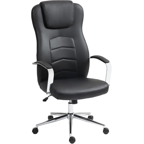 Rootz Office Chair - Desk Chair - PC Chair - Height Adjustable Comfort - 64cm x 78cm x 118-126cm