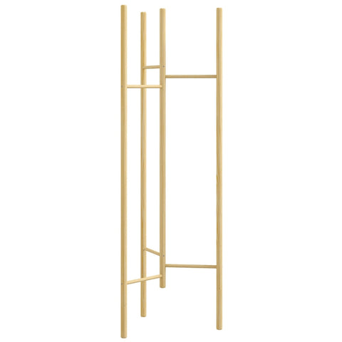 Rootz Clothes Rack - Coat Stand - Wardrobe Organizer - Space-Saving - Nordic Style - Pine Wood - 62cm x 52.5cm x 160cm
