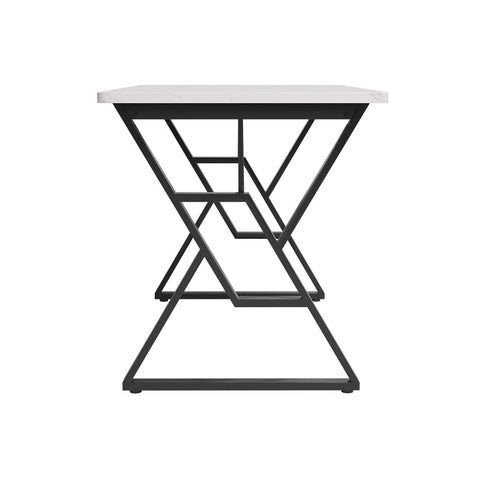 Rootz Modern Dining Table - Dinner Table - Kitchen Table - Durable & Spacious - 119L x 70W x 75H cm