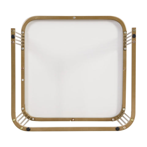 Rootz 2 Piece Coffee Table Set - Nesting Table - Side Tables - Luxurious Design - 60x60x45cm & 50x50x34cm