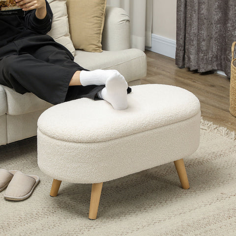 Rootz Bench with Storage - Seat - Ottoman - Modern Design - 82cm x 41cm x 45cm