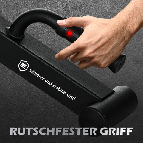 Rootz Barbell Jack - Deadlift Jack - Lifting Tool - Non-Slip Handle - 50 x 12 x 33 cm - Black