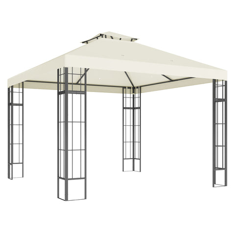 Rootz Garden Pavilion - Gazebo - Outdoor Canopy - UV30+ Protection - 3x3m - White