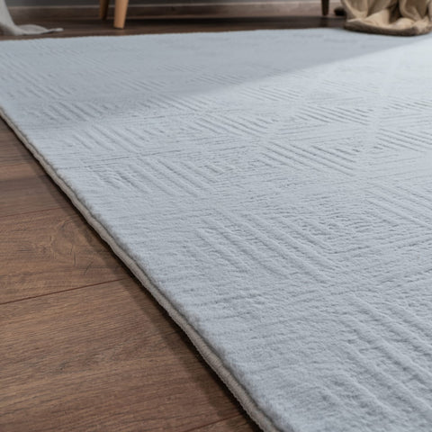 Soft Short Pile Rug – Modern Patterns – Durable & Easy to Clean – Polyester