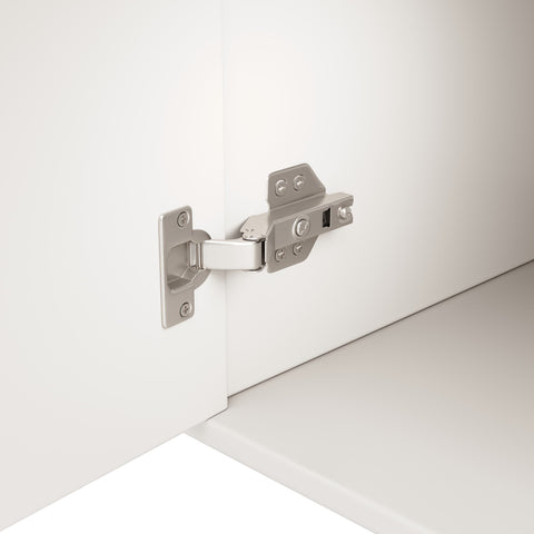 Rootz White Sideboard - Buffet Cabinet - Storage Unit - Elegant Design, Easy Cleaning, MDF, 152cm x 40cm x 75cm