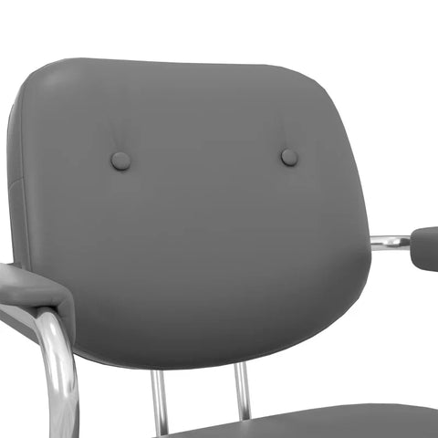 Rootz Office Chair - Desk Chair - Height Adjustable - Tilt Function - Faux Leather - Foam - Cream - 60 Cm X 60 Cm X 92 Cm