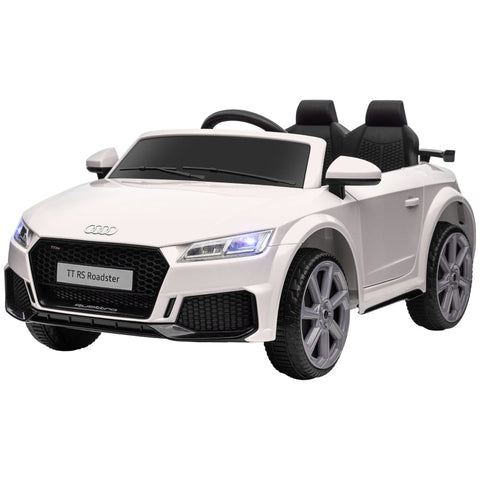 Rootz Kids Electric Sports Car - Ride-On Toy Car - Children's Vehicle - Realistic Design - MP3 Player - Remote Control - White - 102cm x 60cm x 44cm
