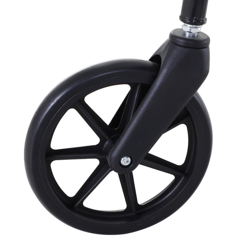 Rootz Rollator with Chair - Foldable Walker - Mobility Aid - Adjustable Height - 57.5cm x 87cm x 82-90cm