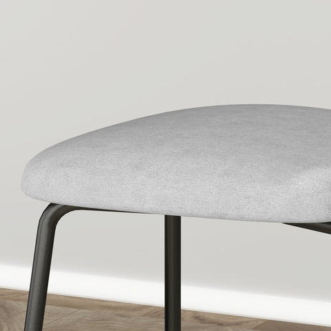 Rootz 2 Piece Set Dining Chairs - Kitchen Chairs - Rattan Chairs - Breathable Comfort - 44cm x 54cm x 87cm