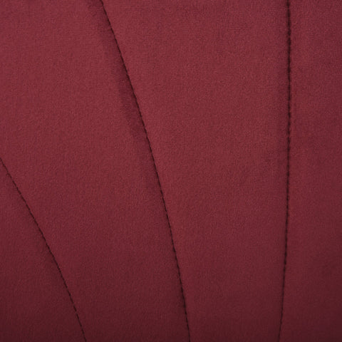 Rootz Set of 2 Dining Chairs - Velvet Kitchen Chair - Upholstered Seating - Ergonomic Comfort - 52L x 54W x 79H cm