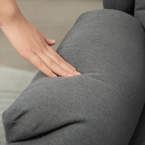 Rootz Adjustable Relaxation Armchair - Upholstery Chair - Recliner Chair - 160° Tilt for Comfort - 80x94x101cm Seated, 80x167x74cm Reclined, Grey