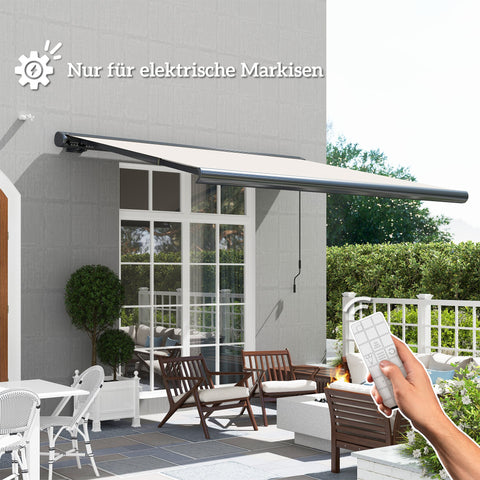 Rootz Sun & Wind Sensor - Weather Station - Outdoor Sensor - Automatic Weather Adjustments - 22 x 11 x 9 cm White