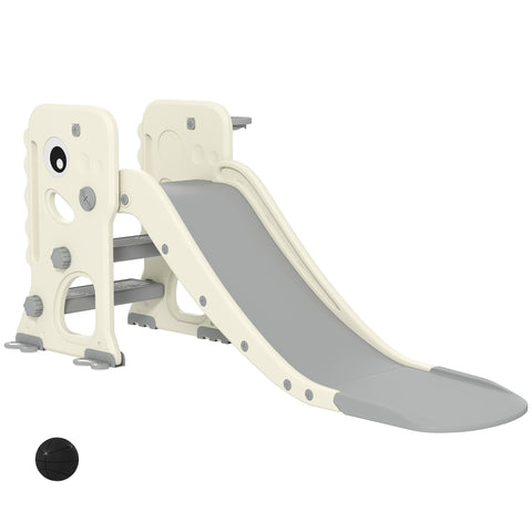 Rootz 3-in-1 Children's Slide - Kids Climbing Frame - Indoor Playset - Space-Saving Design - 132cm x 31cm Slide