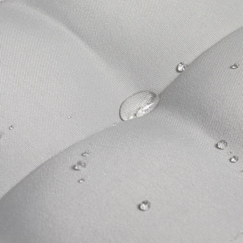 Rootz Tuinstoelkussen - Zachtheid en comfort - Binnen en buiten - 6 stuks - Polyester hoes - Lichtgrijs - 40L x 40W x 4H cm