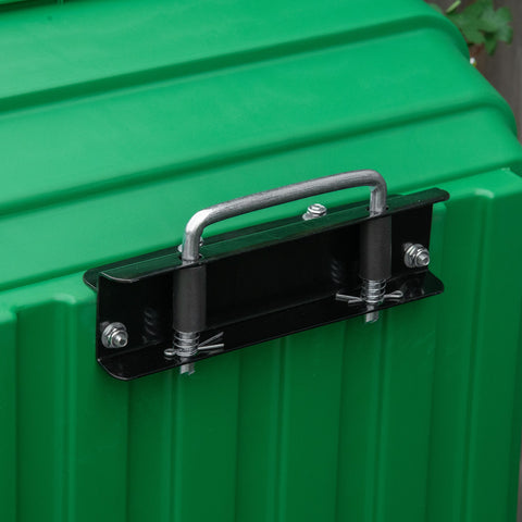 Rootz Hand Garden Trolley - Dump Cart - Yard Wagon - Tilting 75° - 125L, 200kg Load - 118cm x 58cm x 102cm - Convenient Transport