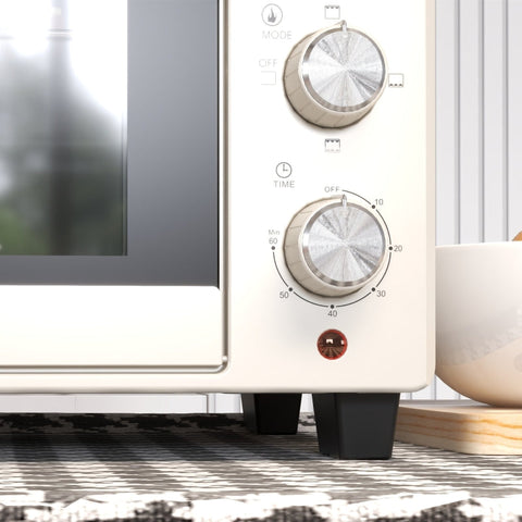 Rootz Toaster Oven - Mini Oven - Countertop Oven - Versatile Cooking - 21L Capacity - 46cm x 38.5cm x 29cm
