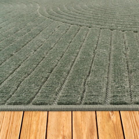 Indoor & Outdoor Rug – Stylish – Durable Polypropylene – 3D Textured Patterns