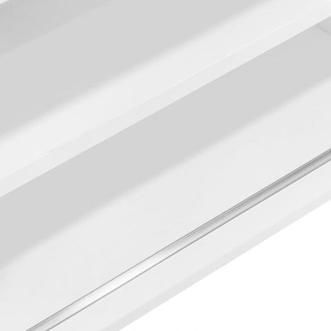 Rootz Rattan TV Stand - Entertainment Unit - Media Console - Robust Build - 200L x 40W x 49H cm