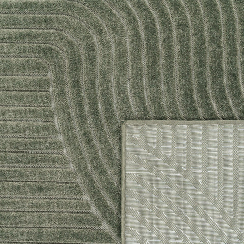 Indoor & Outdoor Rug – Stylish – Durable Polypropylene – 3D Textured Patterns