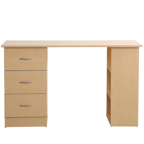 Rootz Computer Desk - Office Table - Workstation - Ample Storage - 120cm x 49cm x 72cm