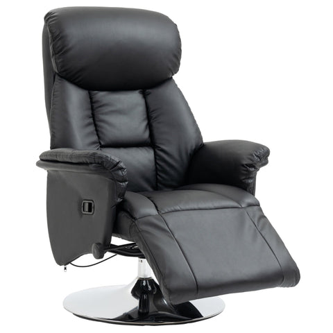 Rootz Relaxation Chair - Recliner Chair - Armchair - Ultimate Comfort - Faux Leather - 78cm x 80cm x 109cm