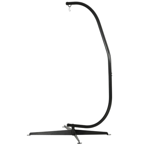 Rootz Hängetel Stand for Hanging Chair - Hanging Chair Support - Hanging Seat Base - 120kg Load - 114 x 80 x 208 cm - Powder-Coated Metal