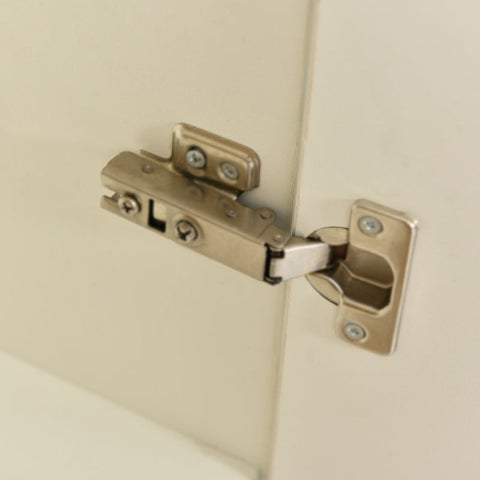 Rootz Modern Sideboard - High Gloss White - Stylish Storage Unit - Adjustable LED Lighting - 140L x 30W x 77.5H cm