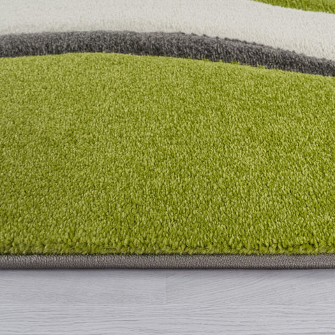 Children's Playroom Rug – Soft, Durable, Robust – Fun Handmade Contours