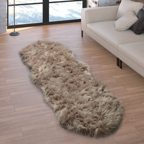 Faux Fur Rug – Ultra Soft, Fluffy, Durable – Animal-Friendly & Easy Care
