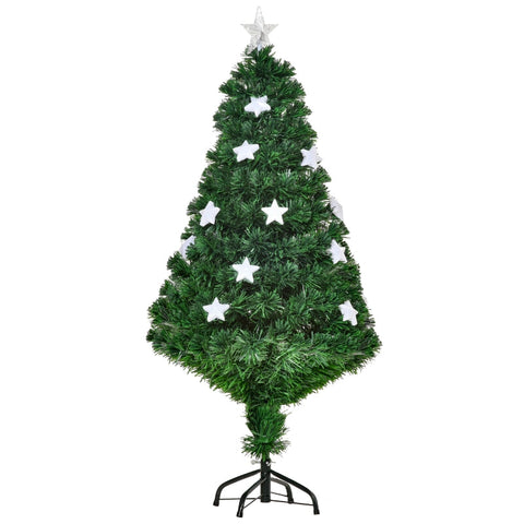 Rootz Artificial Christmas Tree - Realistic Holiday Tree - LED Lighted Xmas Tree - 130 Branches - Easy Setup - Durable Plastic and Fiberglass - 120cm x 60cm