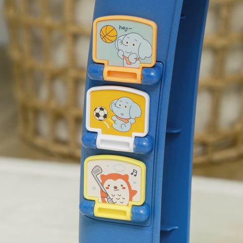 Rootz 3-in-1 Kids Sports Center - Multi-Activity Set - Adjustable Basketball - Heights 60.4-68cm - Engaging Scoreboard - Develops Coordination