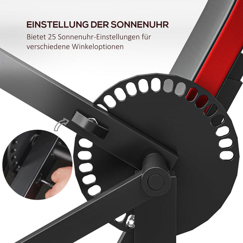 Rootz Curl Bench Machine - Bicep Curl Station - Tricep Extension - Customizable Workout - 25 Angle Settings - Weight Plates - Compact Design - 105L x 95W x 80H cm