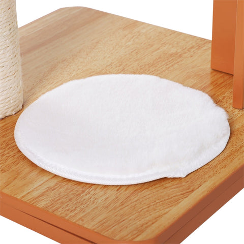 Rootz Scratching Post Cat Tree - Cat Furniture - Sisal Posts - Multiple Platforms - Soft Cushions - 50cm x 40cm x 91cm - MDF Board