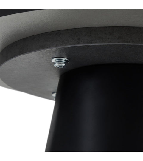 Rootz Coffee Table - Modern Coffee Table - Round Table - Durable MDF Construction - Compact & Versatile - Easy Maintenance - 45x45x50 cm