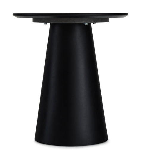 Rootz Coffee Table - Modern Coffee Table - Round Table - Durable MDF Construction - Compact & Versatile - Easy Maintenance - 45x45x50 cm