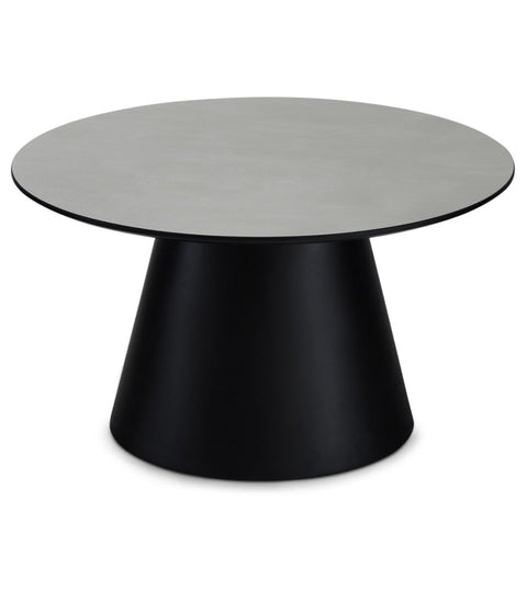 Rootz Coffee Table - Round Table - Modern Center Table - Durable MDF - Modern Aesthetic - Easy Maintenance - 80cm x 80cm x 45cm