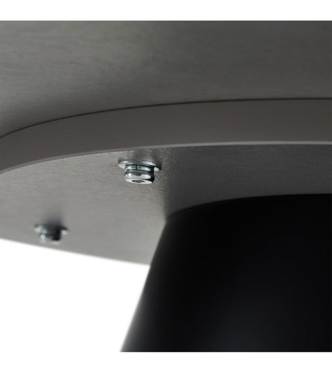 Rootz Coffee Table - Round Table - Modern Center Table - Durable MDF - Modern Aesthetic - Easy Maintenance - 80cm x 80cm x 45cm