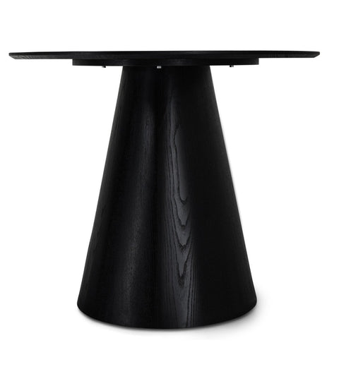 Rootz Dining Table - Oval Table - Family Dining Table - Enhanced Durability - Sophisticated Design - Comfortable Seating for 6-8 - 90cm x 160cm x 76cm - Oak Veneer Finish