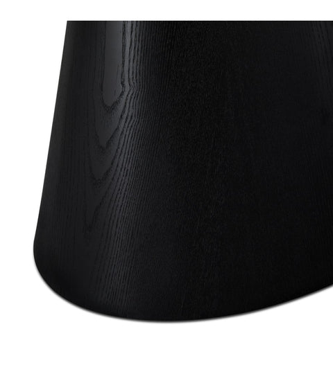 Rootz Dining Table - Oval Table - Family Dining Table - Enhanced Durability - Sophisticated Design - Comfortable Seating for 6-8 - 90cm x 160cm x 76cm - Oak Veneer Finish