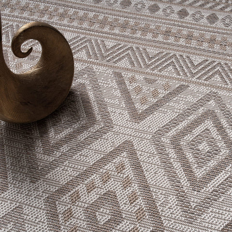 Flat-Weave Rug – Scandinavian Style – Durable – Geometric Patterns – Indoor/Outdoor