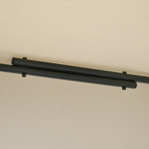 Rootz Outdoor Rattan Bar Furniture Set - Patio Bar Set - Garden Bar Set - Durable & Weatherproof - Comfortable Seating - Stylish Design - 147cm x 135cm x 230cm