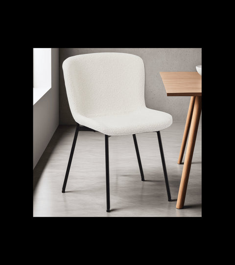 Rootz Dining Chair - Modern Dining Chair - Elegant Seating - Supreme Comfort - Durable & Easy Maintenance - 61cm x 52cm x 80cm